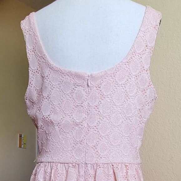 Ronnie Nicole Pink Lace - Picture 4 of 7